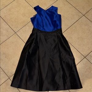 Calvin Klein Black/Blue Garment dress Sz 14